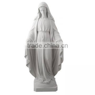 Natural Marble Garden Statues Virgin Mary Stone Statues for Sale photo-2