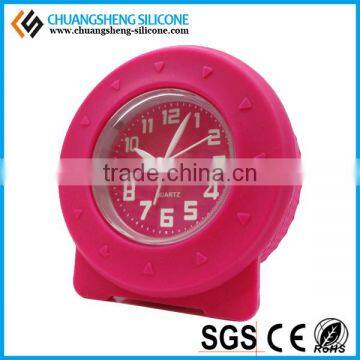 Round Shape Smart Cute Table Clock photo-2