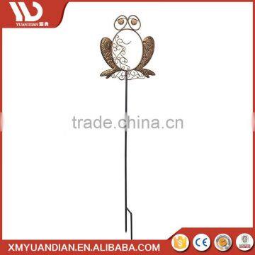 Gifts Welcome Decorative Metal Resin Yard Decor Garden Decor Light Stake photo-4