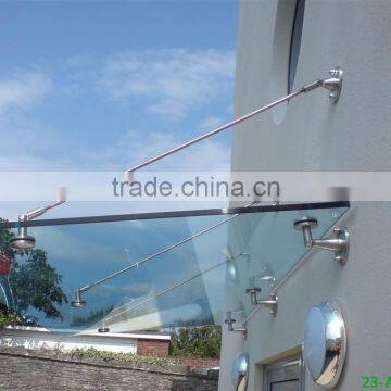 JINXIN Stainless Steel Glass Canopy Fittings_Glass Canopy photo-2