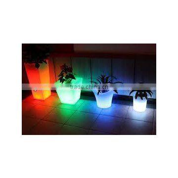 Wall Guarden LED Furniture Flower Pot With PE Materail photo-4