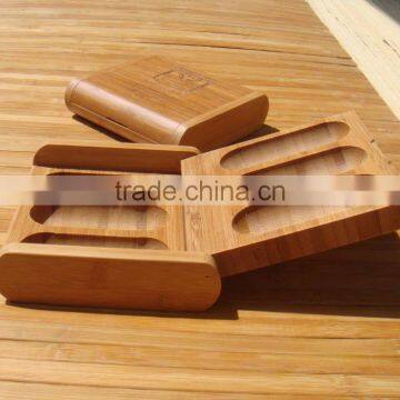 natural high quality gift decoration packing drawer bamboo box wit custom LOGO