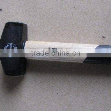 German Type Stone Hammer 800g Drop Forged With Wooden Handle photo-5