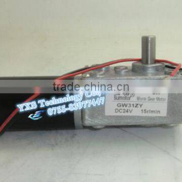 GW31ZY DC24V 15r/min Rated Speed 11r/min Rated Torque 30kg.cm 1.2A Worm Gear Motor Tank Model Drive Motor Robot Model