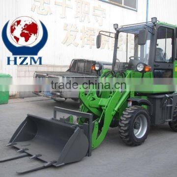 4WD Tractor HZM 908 Cheap Wheel Loader Price Chinese Wheel Loader Without Cabin for Sale photo-2