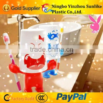 Sunlike SLT002 Plastic cartoon unique toothbrush holder