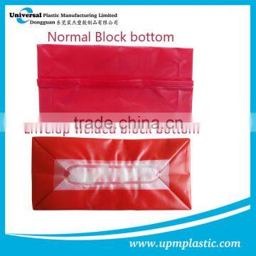 Rigid Clip Close Handle Plastic Gift Shopping Bag photo-2