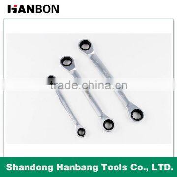 Metric Mirror Surface Double Ratchet Combination Spanner photo-2