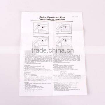 1W Solar Power Car Fan Auto Vent With Seperately Solar Panel photo-2