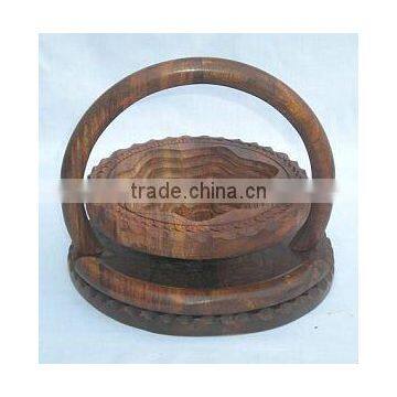 Wooden Fresh Fruit Basket, Folding