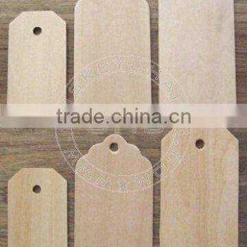 Wooden Cutout customized Tags