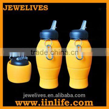 silicone commercial folding big water bottle