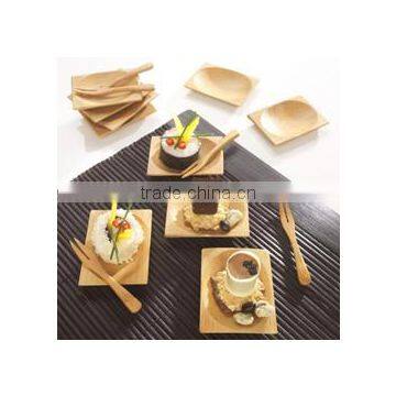 Wholesale Bamboo Mini Sushi Dish