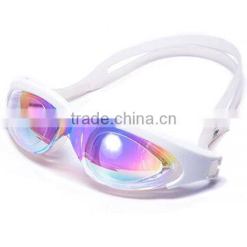 Wholesale One-piece UV-shield Waterproof Color Coated Silicone Eyewear