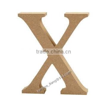 wooden MDF Letter "X", alphabet letter