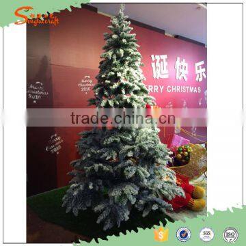 2016 Green Artificial Christmas Trees PVC Stand Xmas Decor