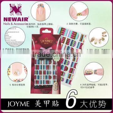 New Air Wholesale Nail Wraps Self-adhesive Nail Wraps For Decorate photo-4