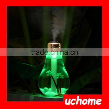 UCHOME Innovative Color Changing LED Light of Bulb Ultrasonic Air Humidifier photo-2