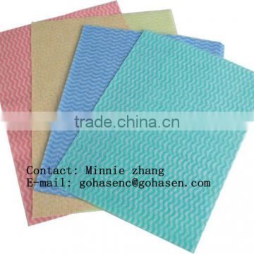 Spunlace non woven cleaning cloth