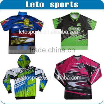 customize heat transfer motorcycle apparel jersey