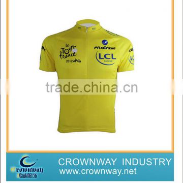 short sleeve compression cycling shirt