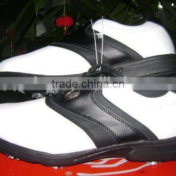rubber golf shoes, mens colorful golf shoes, wholesale golf shoes for adults made in china factory