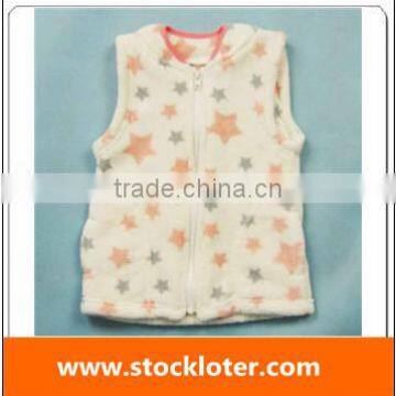 2014 Excess inventory Polar Fleece Kids Vest Liquidation 140715b