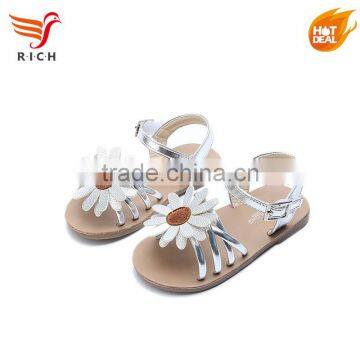 New Designs PU Materials to Make Baby Girls Sandals photo-5