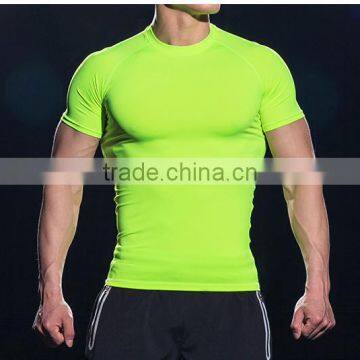 Quick Dry Round Neck Gym Tshirts For Team T-Shirt Cheap From China photo-2