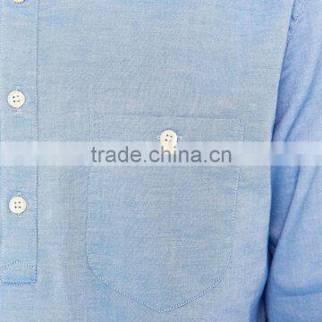 Cheap Round Bottom Casual Man Shirt Stylish High Collar Shirts for Men photo-4