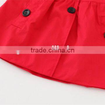 MGOO New Arrival Stock Three Colors Korea Design Children Trench Coat Girl Winter Fashion Outwear photo-6