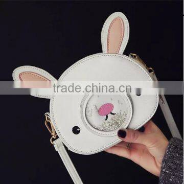 Hot 2016 Cute Cartoon Kid Bag Wholesale Kindergarten School Rabbit Purse photo-5