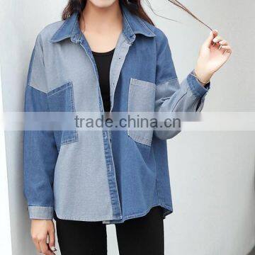 Zm35755a Korean Summer Long Sleeve Blouse Fashion Women Tops photo-5