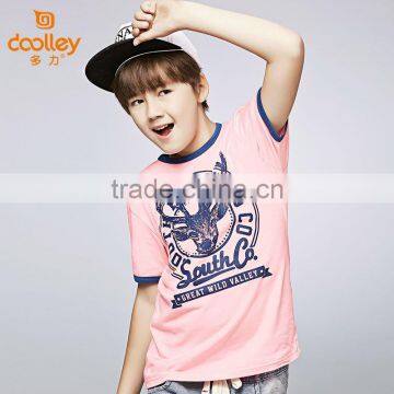 2016 Wholesale Cotton t Shirt , New Design Boy Cotton t Shirt , Comfortable Summer Cotton t Shirt photo-4