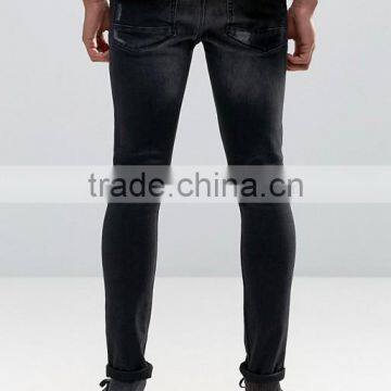 2016 New Fashion Skinny Jeans Mens Wholesale Ripped Jeans photo-3
