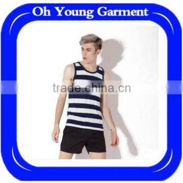 Factory Price Wholesale Gym Stringer Mens Tank Top photo-5