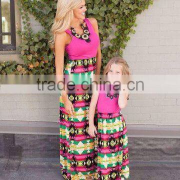 Family Style Mother and Daughter Maxi Dress Women apparel