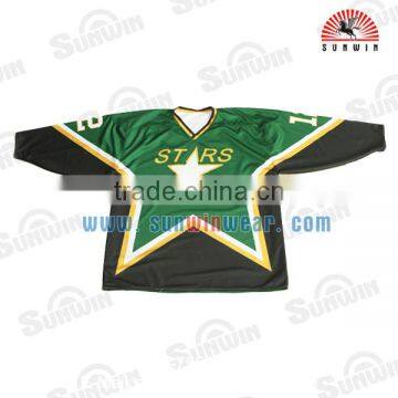 Two Side High Quality Ice Hockey Wear Fully Sublimation Custom Ice Hockey Jersey photo-3