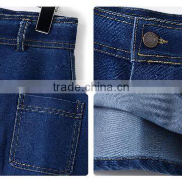 2016 Latest Fashion OEM Women Demin Jeans Skirt for Ladies Wholesale photo-3