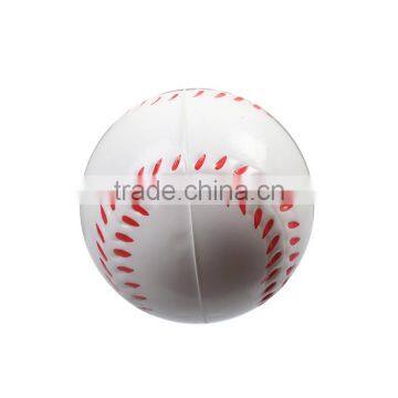 PU Leather Pet Products Toy Baseball White photo-2
