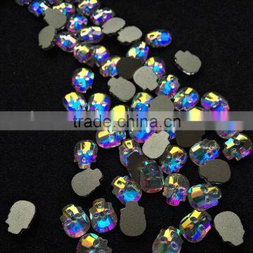 Crystal AB Color Non Hot Fix Flat Back Various Shapes Rhinestones photo-4