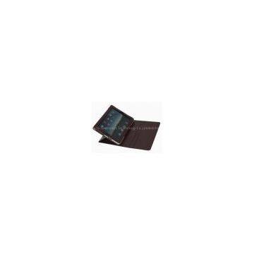 Ripple / PU / Coffee  Leather Case for Ipad2 Leather Case