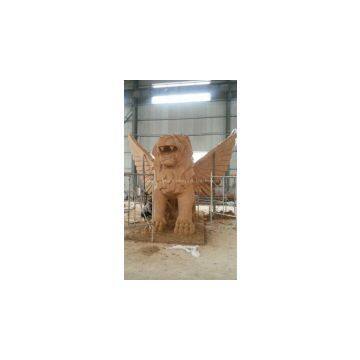 Flying Lion Sculpture for Outdoor Decoration photo-2