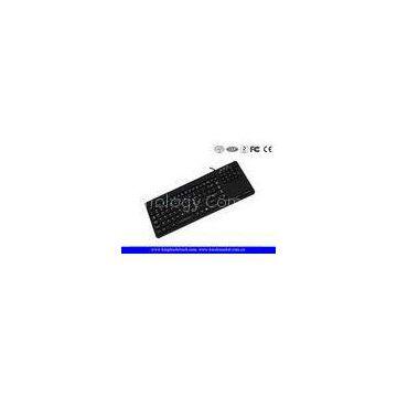 Rugged Waterproof Silicone Keyboard With 107Keys And Touchpad , Including FN Keys And Numeric Keypad