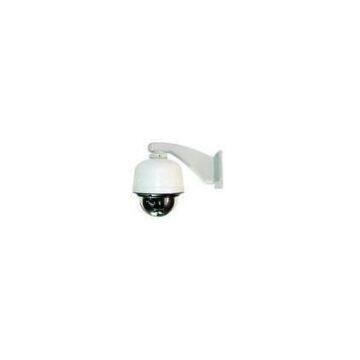 Outdoor PTZ IR Dome Camera Vandalproof RJ-45 With 4-9mm Lens