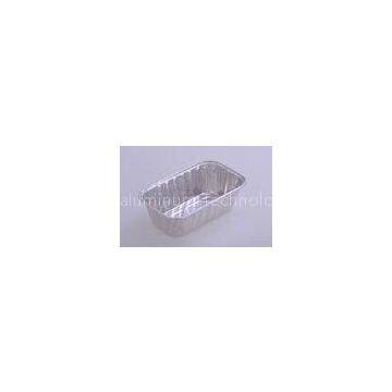 Food Grade Stackable Aluminum Foil Container Bakery Packaging Rectangle Shape