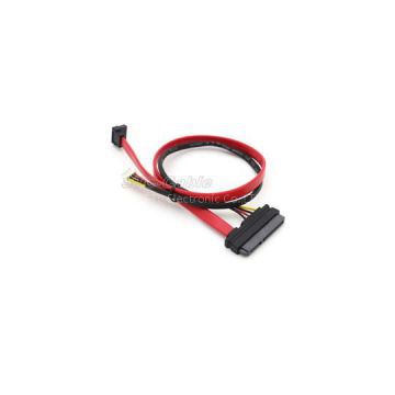 SATA 22pin To SATA 7pin With Samll 4pin Molex Cable