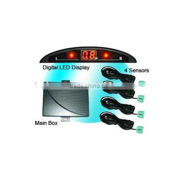 2 4 6 8 Sensors Option Mini LED Display Car Parking Sensor Systems