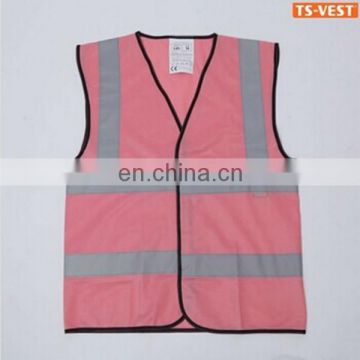 BSCI Audit Factory Cheap Hi Vis Pink Safety Vest