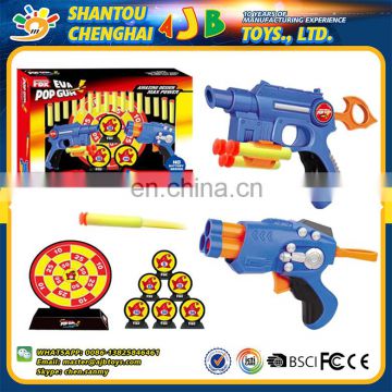 Reliable supplier kids safty toys bullet eva pop gun